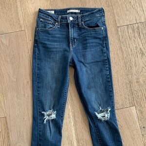 Levi’s 721 High Rise Skinny Jeans, size 26